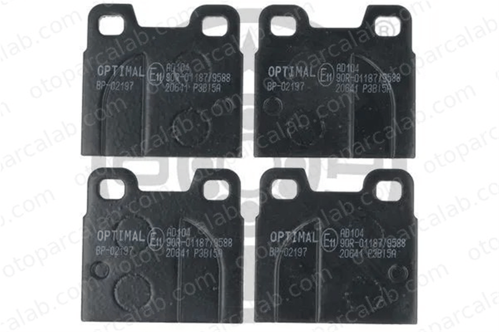 OPTIMAL BP-02197 Fren Disk Balata Ön VW KAEFER ALFA ROMEO SPIDER 10526300000000 10526260030025