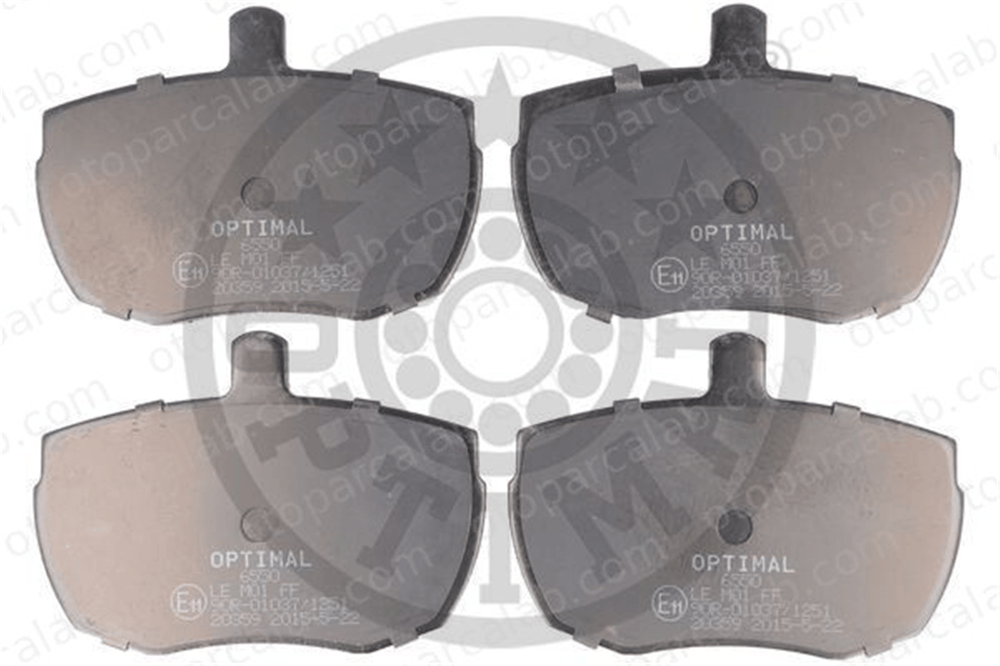 OPTIMAL BP-06550 Fren Disk Balata Arka FORD TRANSIT Minibüs/Otobüs TRANSIT Panelvan/Van 1571570 1571571