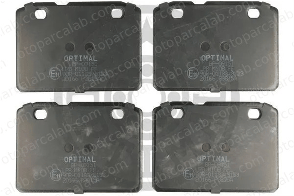 OPTIMAL BP-09151 Fren Disk Balata Ön LADA 1200-1600 NOVA 21013501089 21013501090