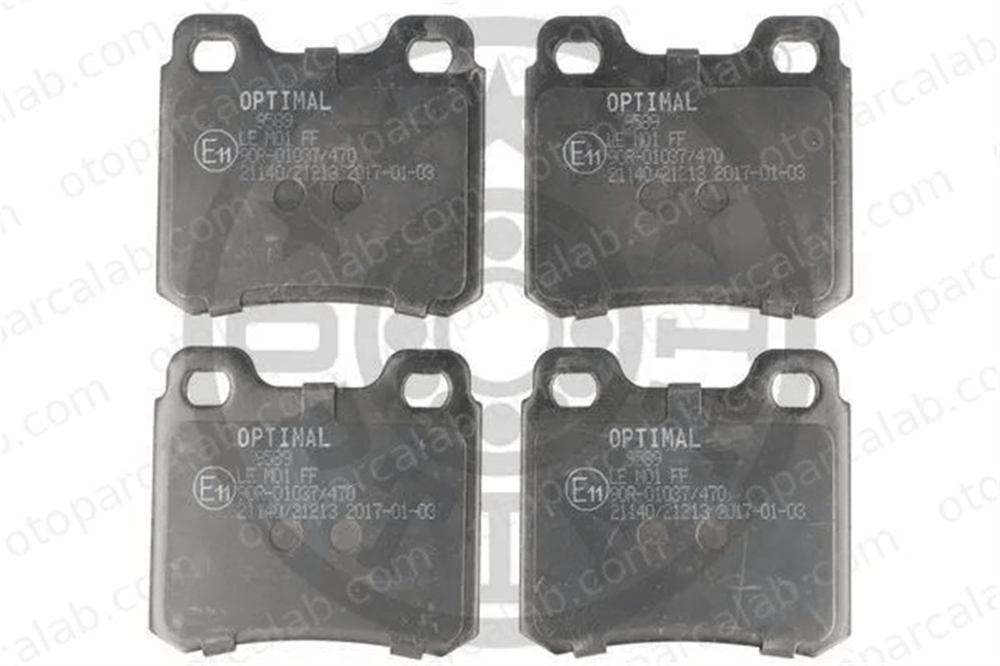 OPTIMAL BP-09589 Fren Disk Balata Arka OPEL VECTRA A Hatchback VECTRA A 1605877 1605728
