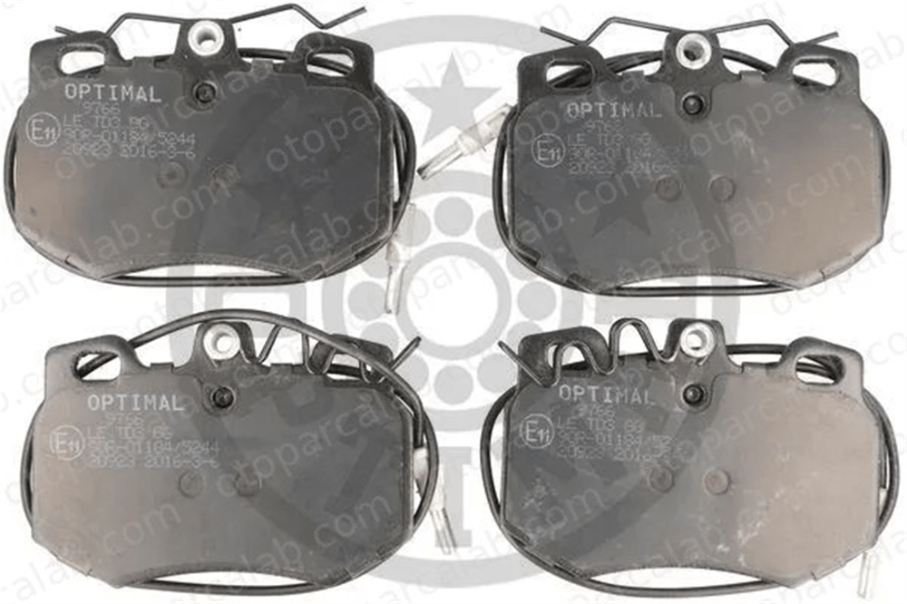OPTIMAL BP-09766 Fren Disk Balata Ön CITROËN C15 Kasa/büyük limuzin AX 95659353 95647733