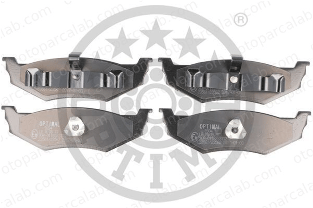 OPTIMAL BP-09934 Fren Disk Balata Ön CHRYSLER PT CRUISER VOYAGER / GRAND VOYAGER III 5011631AA 05011631AA