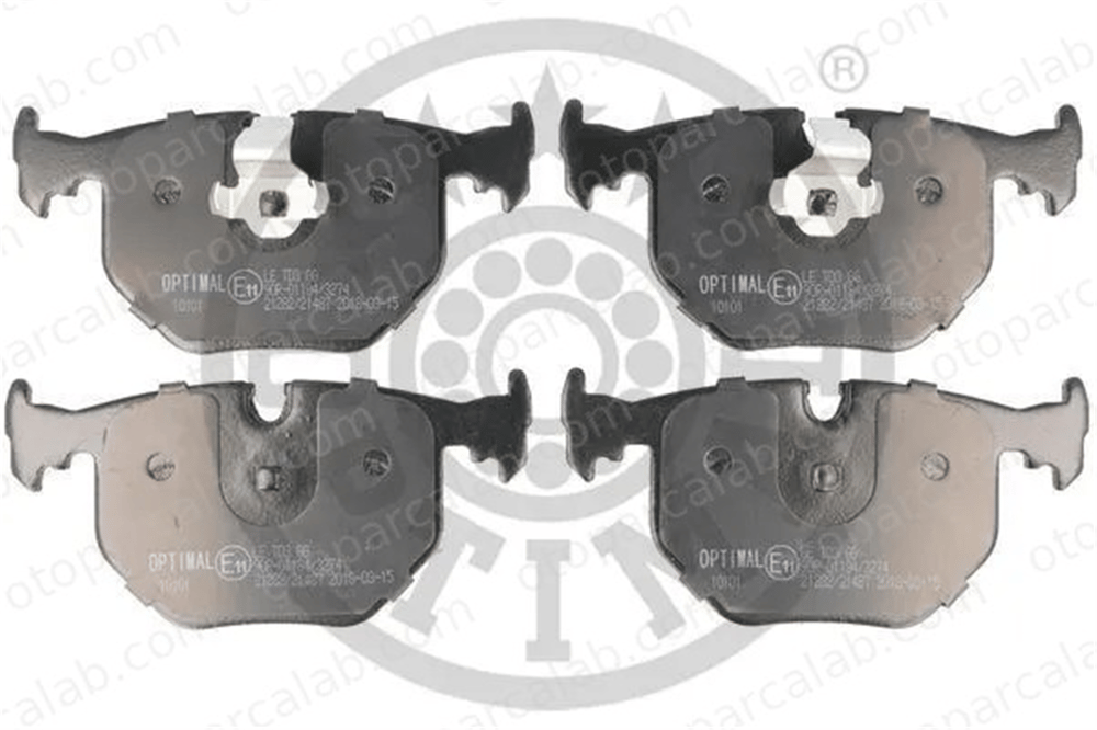OPTIMAL BP-10101 Fren Disk Balata Ön BMW X3 7 BP10101 34212180421