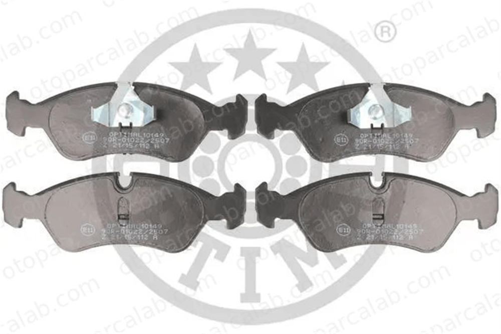 OPTIMAL BP-10149 Fren Disk Balata Ön OPEL ASTRA F Station wagon ASTRA F 1605808 1605089