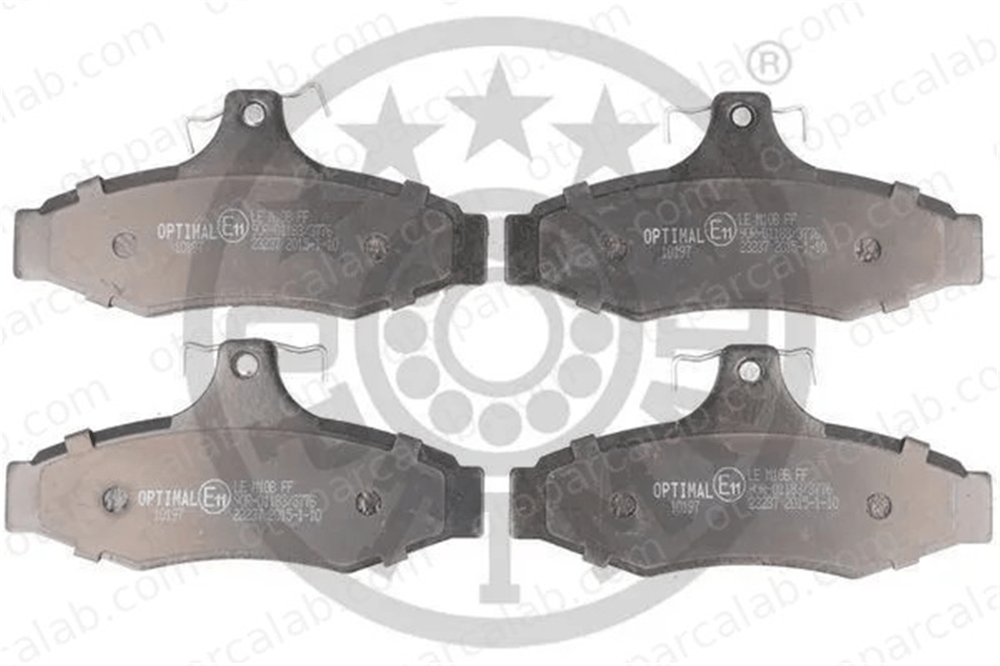 OPTIMAL BP-10197 Fren Disk Balata Ön DAEWOO NUBIRA Wagon NUBIRA Sedan 96245179 96253368
