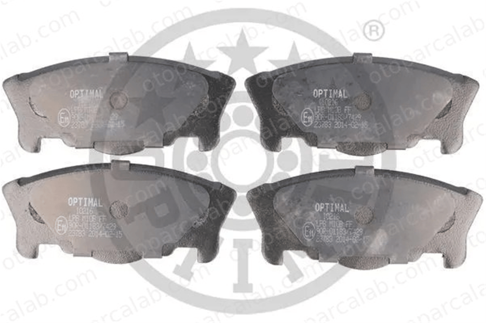 OPTIMAL BP-10216 Fren Disk Balata Ön DAIHATSU MOVE 449187226 449187000000