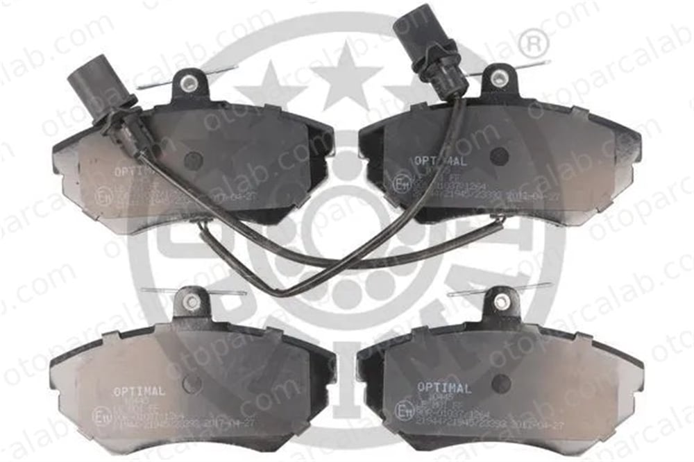 OPTIMAL BP-10445 Fren Disk Balata Ön AUDI A4 B7 A4 B7 Avant 8E0698151B 8E0698151M
