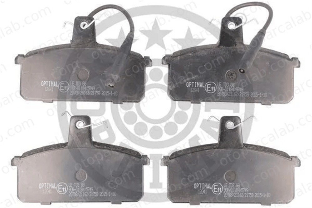 OPTIMAL BP-12041 Fren Disk Balata Ön SEAT IBIZA I RONDA 8E021165081 8E021165081A