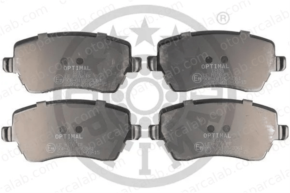 OPTIMAL BP-12131 Fren Disk Balata Ön RENAULT CLIO III DACIA DUSTER 410608481R 7701208422