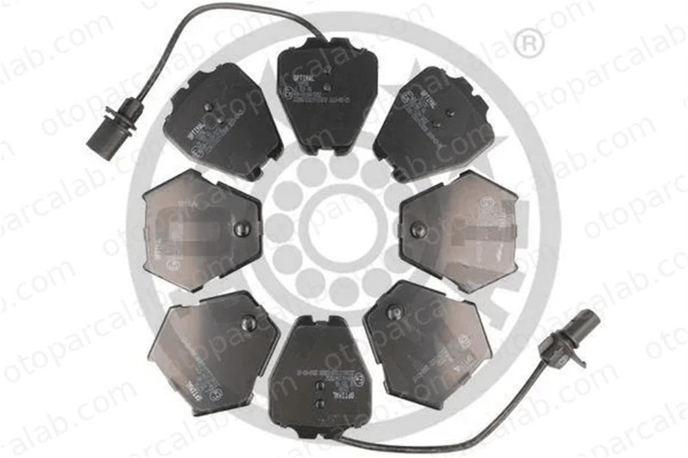 OPTIMAL BP-12158 Fren Disk Balata Ön AUDI A6 C5 A6 C5 Avant 3D0698151B 4B0698151D