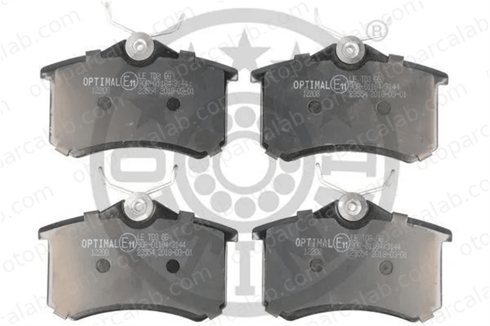 OPTIMAL BP-12208 Fren Disk Balata Ön AUDI A6 C5 Avant A6 C5 1J0698451F 1J0698451N