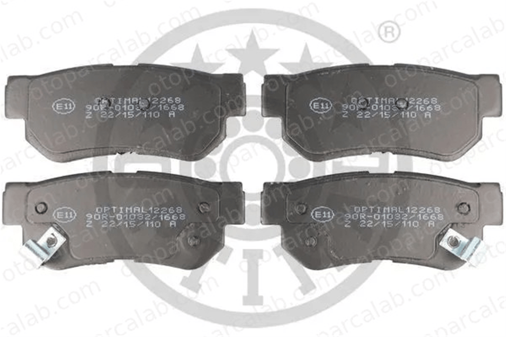 OPTIMAL BP-12268 Fren Disk Balata Ön HYUNDAI SANTA FÉ I TUCSON 4841321A10 4841321B10