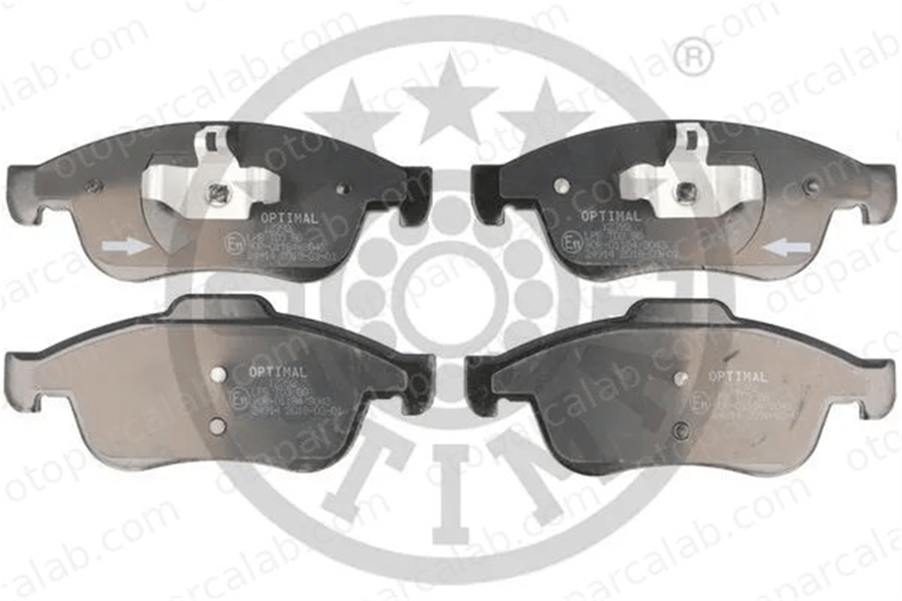 OPTIMAL BP-12392 Fren Disk Balata Ön DACIA DUSTER RENAULT MEGANE III Hatchback 410605961R 410607115R