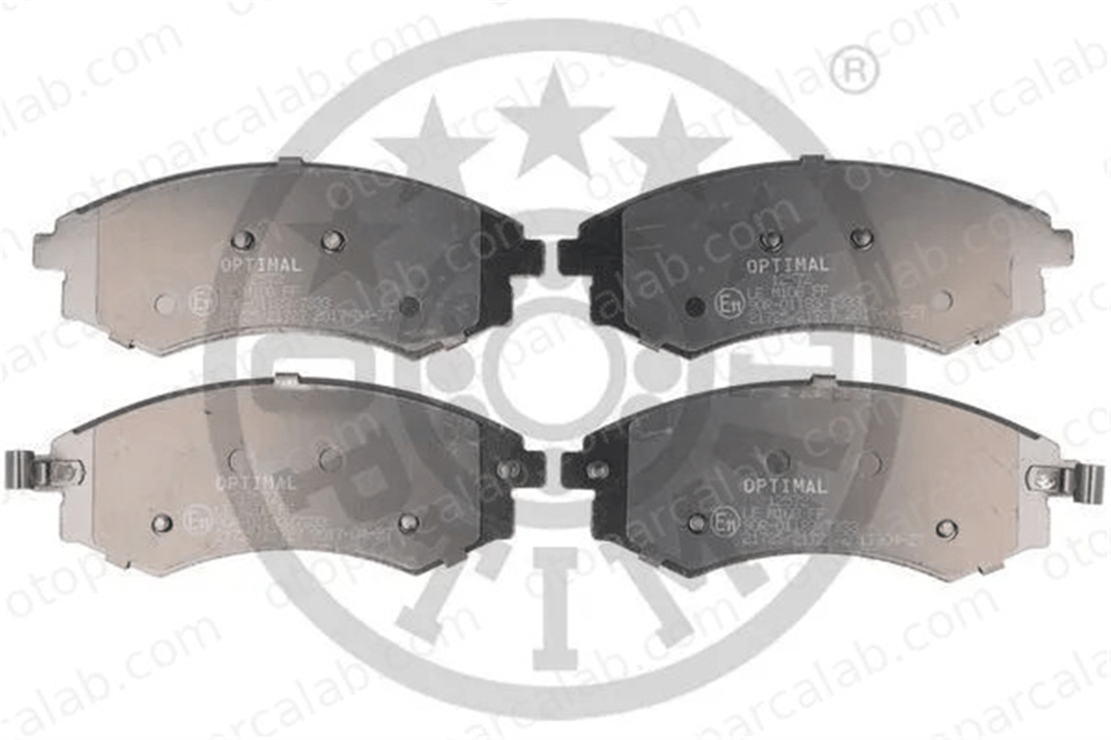 OPTIMAL BP-12572 Fren Disk Balata Ön SSANGYONG REXTON / REXTON II KORANDO 4813008050 4813008150