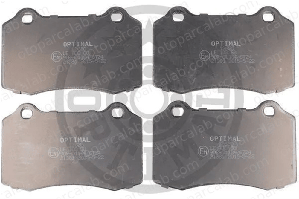 OPTIMAL BP-12620 Fren Disk Balata Ön CITROËN DS3 DS3 Cabrio 1230725 1230732