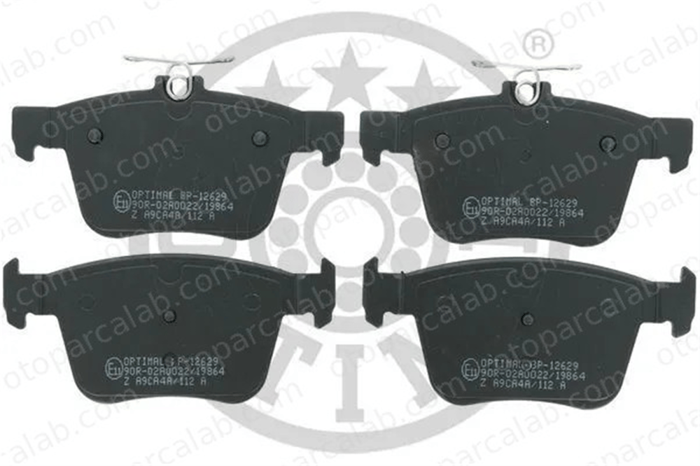 OPTIMAL BP-12629 Fren Disk Balata Arka VW GOLF VII TIGUAN 8V0698451 5Q0698451C