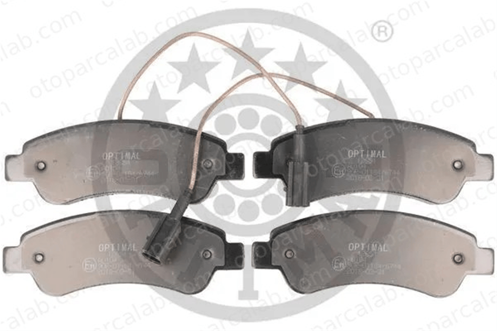 OPTIMAL BP-12654 Fren Disk Balata Arka CITROËN JUMPER Panelvan/Van JUMPER Platform şasi 1673603480 1614412180