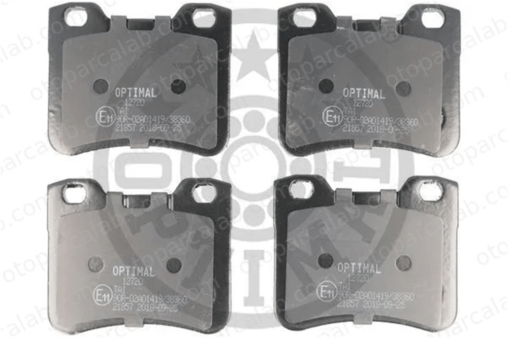 OPTIMAL BP-12720 Fren Disk Balata Ön CITROËN SAXO SAXO Hatchback van 425128 425164