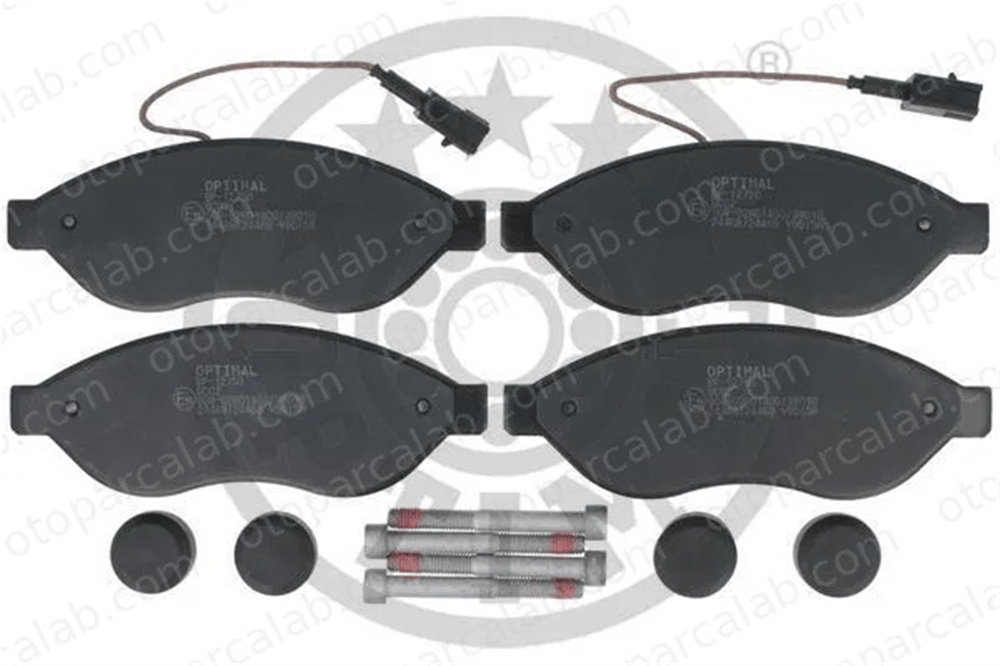OPTIMAL BP-12750 Fren Disk Balata Ön CITROËN JUMPER Panelvan/Van JUMPER Platform şasi 1612433980 425355
