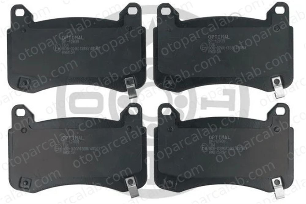 OPTIMAL BP-12809 Fren Disk Balata Ön TESLA MODEL Y MODEL 3 800824200A 800824200C