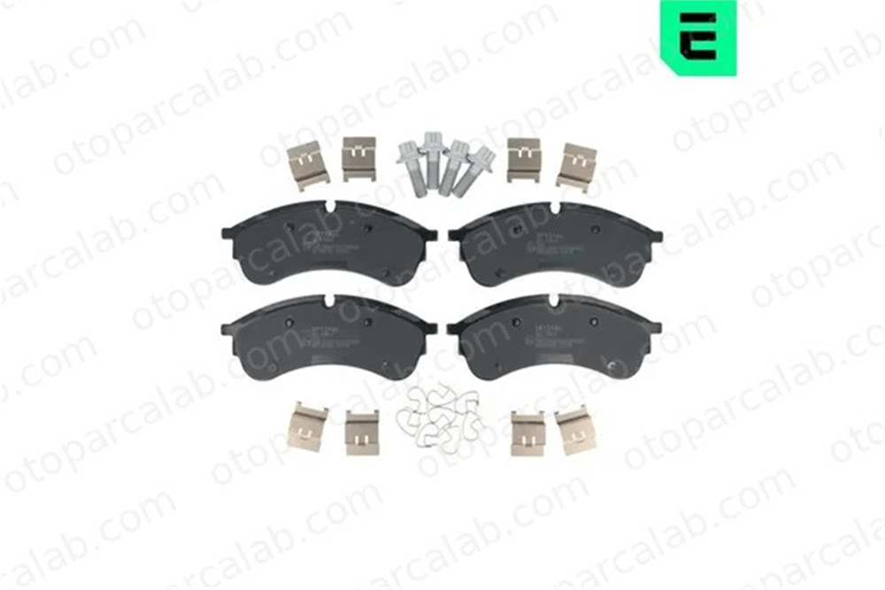 OPTIMAL BP-12823 Fren Disk Balata Ön VW CRAFTER Panelvan/Van CRAFTER Platform şasi 2N0698151A 65508206001