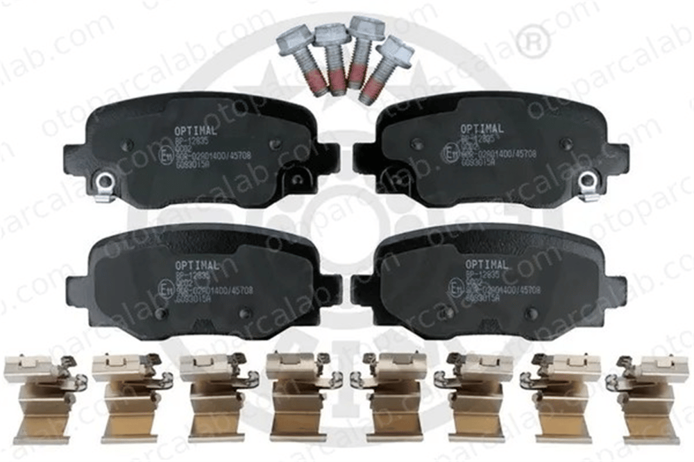 OPTIMAL BP-12835 Fren Disk Balata Arka FIAT 500X JEEP RENEGADE SUV 77367145 77367417