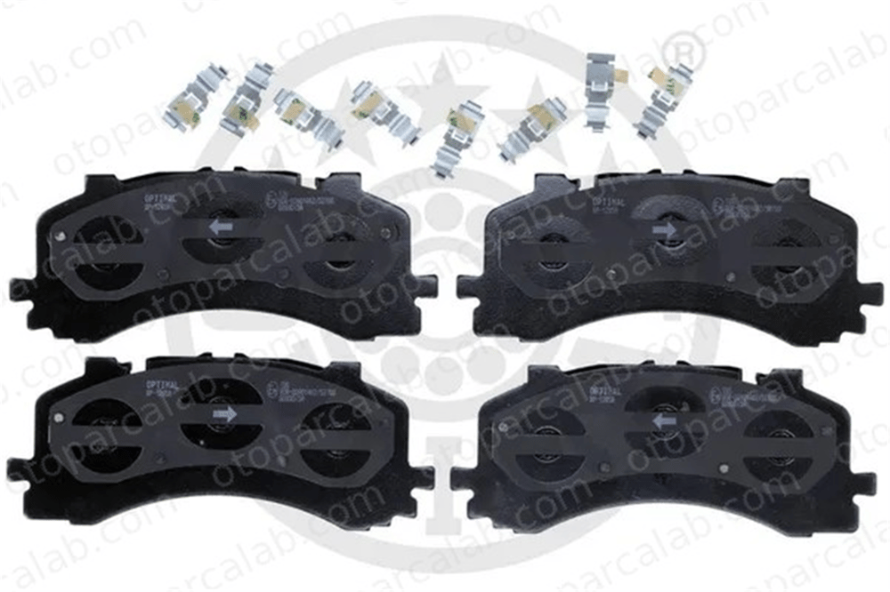 OPTIMAL BP-12859 Fren Disk Balata Ön AUDI A6 C8 A6 C8 Avant 4M0698151AH 4M0698151BB