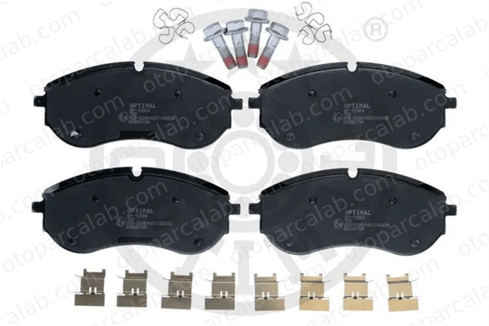 OPTIMAL BP-12903 Fren Disk Balata Ön VW CRAFTER Panelvan/Van CRAFTER Platform şasi 2N0698151B 65508206006