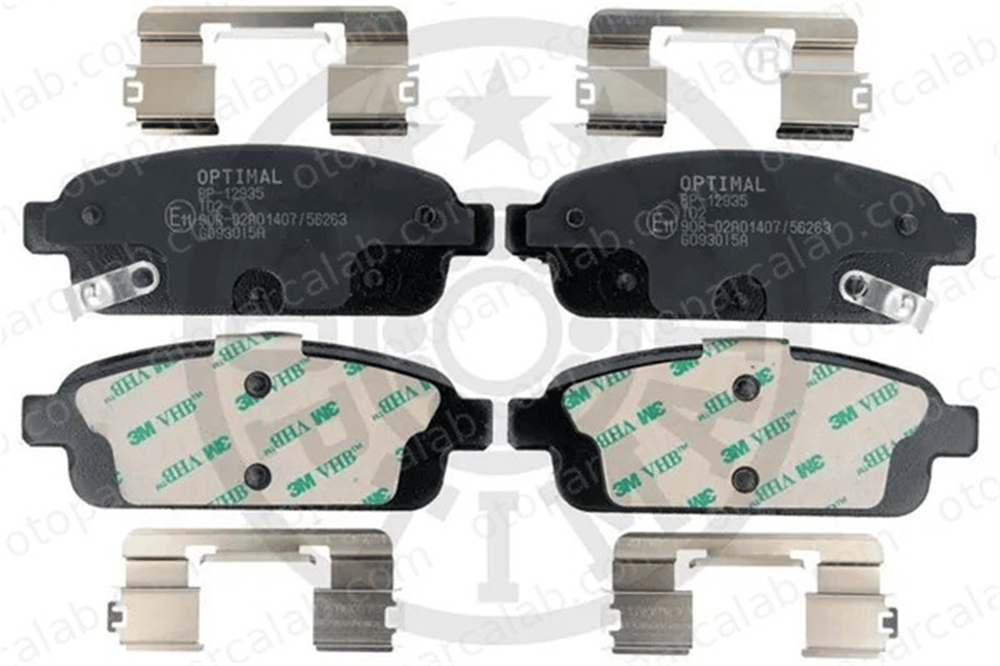 OPTIMAL BP-12935 Fren Disk Balata Ön OPEL ZAFIRA TOURER C ASTRA J GTC 13417473 13473429