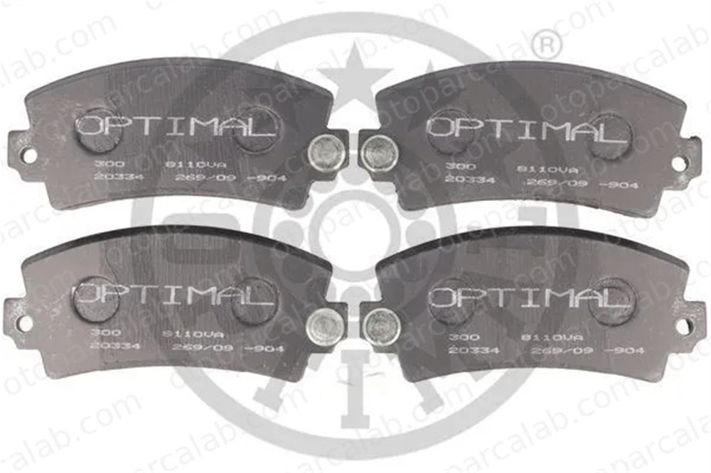 OPTIMAL BP-81101 Fren Disk Balata Ön RENAULT 16 6000039184 7701201121
