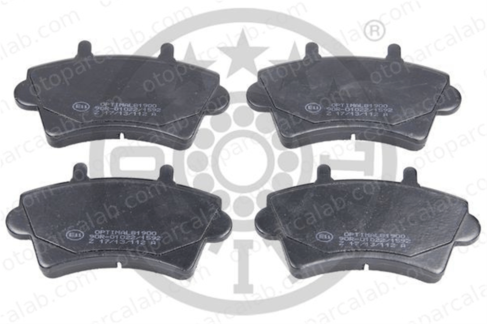 OPTIMAL BP-81900 Fren Disk Balata Ön OPEL MOVANO A Panelvan/Van RENAULT MASTER II Minibüs/Otobüs 4106000QAD 4402993