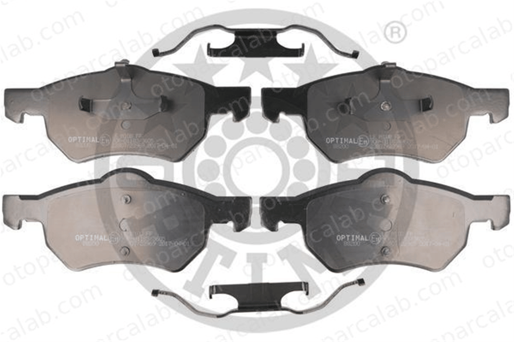 OPTIMAL BP-88200 Fren Disk Balata Ön CHRYSLER VOYAGER IV DODGE CARAVAN 5072215AA 05072215AA