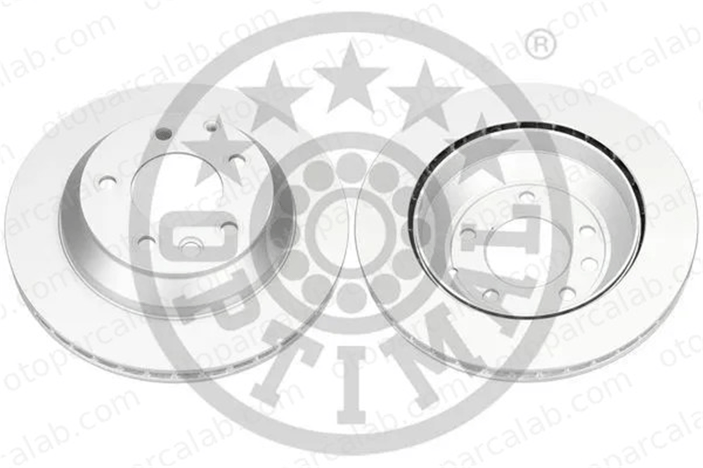 OPTIMAL BS-8096C Fren Disk Ayna Arka Sağ ve Sol PORSCHE CAYENNE VW TOUAREG 7L6615601J 95535240130