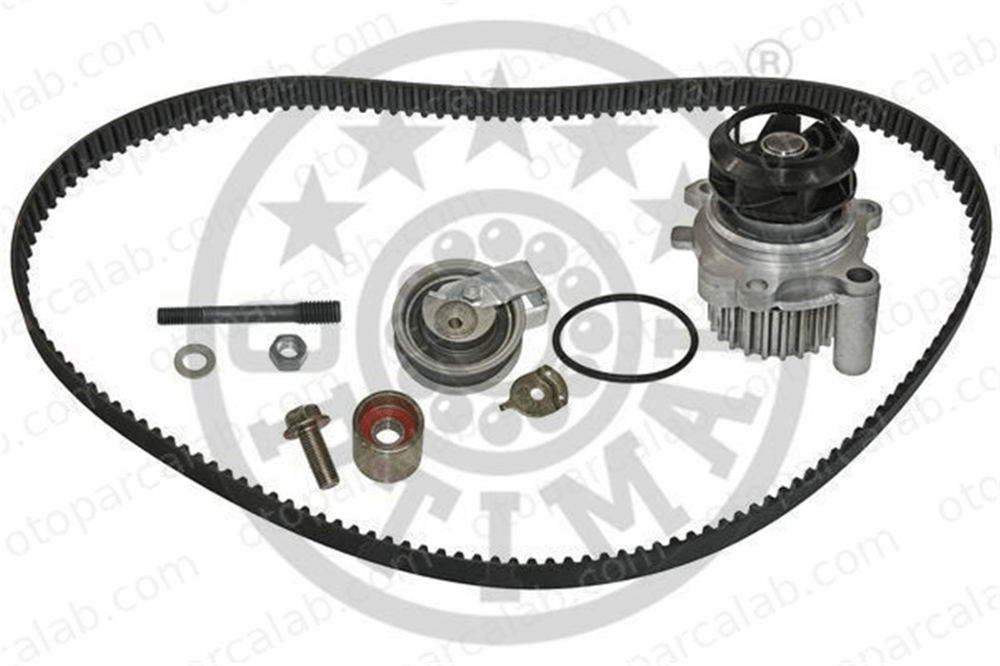 OPTIMAL SK-1640AQ1 Triger Kayış Seti AUDI A4 B6 A4 B6 Cabrio 6B109243B 06B 109 243 B