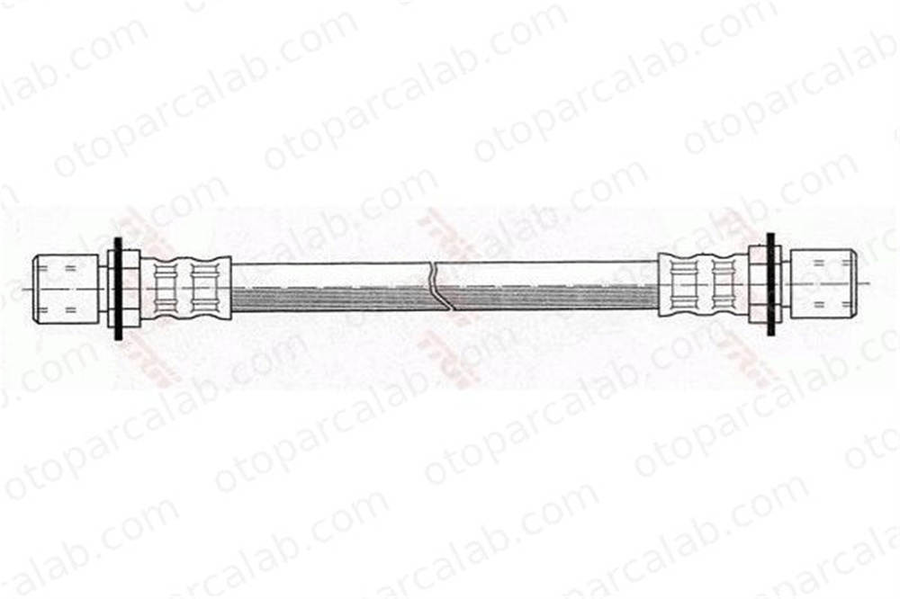 OSSCA 00663 Fren Hortumu Arka Sağ veya Sol TOYOTA HILUX IV Pick-up HILUX V Pick-up 9094702589 9694034305