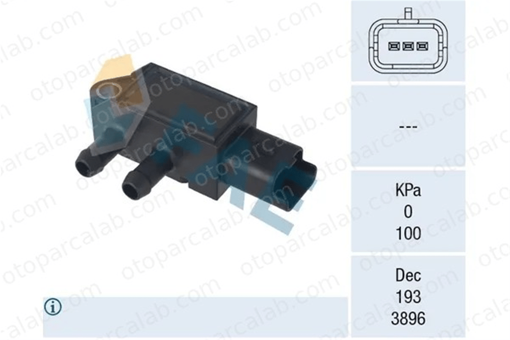 OSSCA 98306 Egzoz Sıcaklık Sensörü RENAULT MEGANE IV Grandtour MEGANE IV Hatchback 227707094R 2277000Q0D