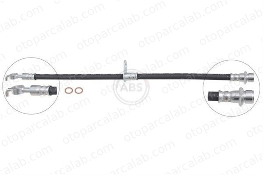 OSSCA BRSFH14002 Fren Hortumu Arka Sağ TOYOTA COROLLA Hatchback COROLLA Station wagon 90947W2053 90947W2052