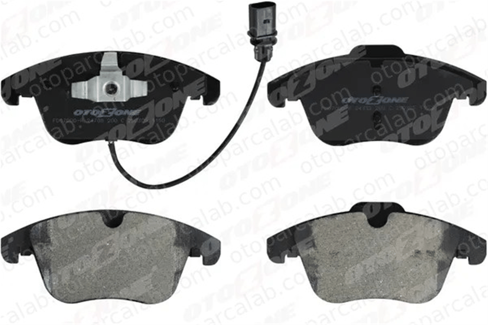 OTOZONE FDO7000-R Fren Disk Balata Ön AUDI A4 B8 A4 B8 Avant 8K0698151A 8K0698151F