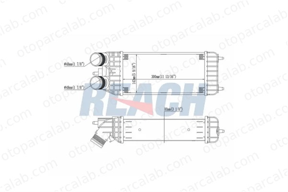 PSA ORJINAL 0384N8 Turbo Radyatörü PEUGEOT 2008 I CITROËN C3 AIRCROSS II 384N8 1440P8
