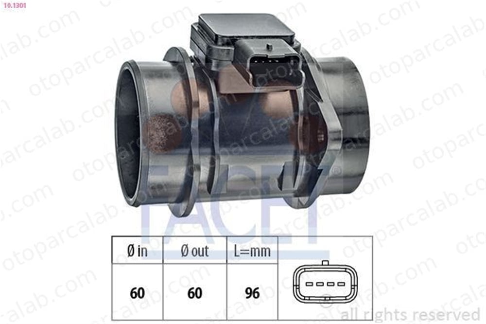 PSA ORJINAL 2S6Q12B579BB Hava Debimetresi CITROËN C2 FORD FIESTA VI 2S6Q12B579BB 1920GG