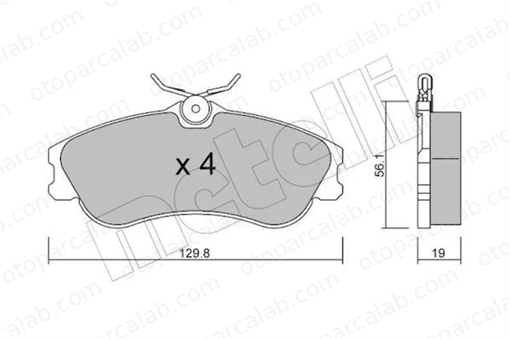 PSA ORJINAL 425155 Fren Disk Balata Ön CITROËN BERLINGO / BERLINGO FIRST MPV BERLINGO / BERLINGO FIRST Kasa/büyük limuzin 425155 1617273180