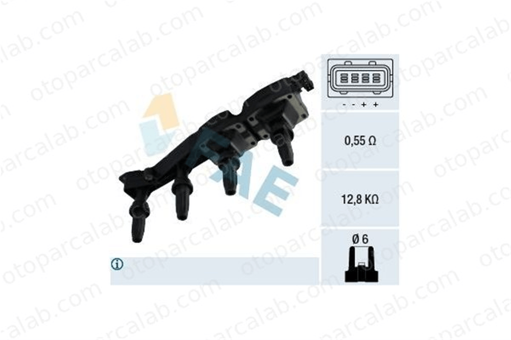 PSA ORJINAL 5970A2 Ateşleme Bobini CITROËN SAXO PEUGEOT 106 II 5970A2 597056