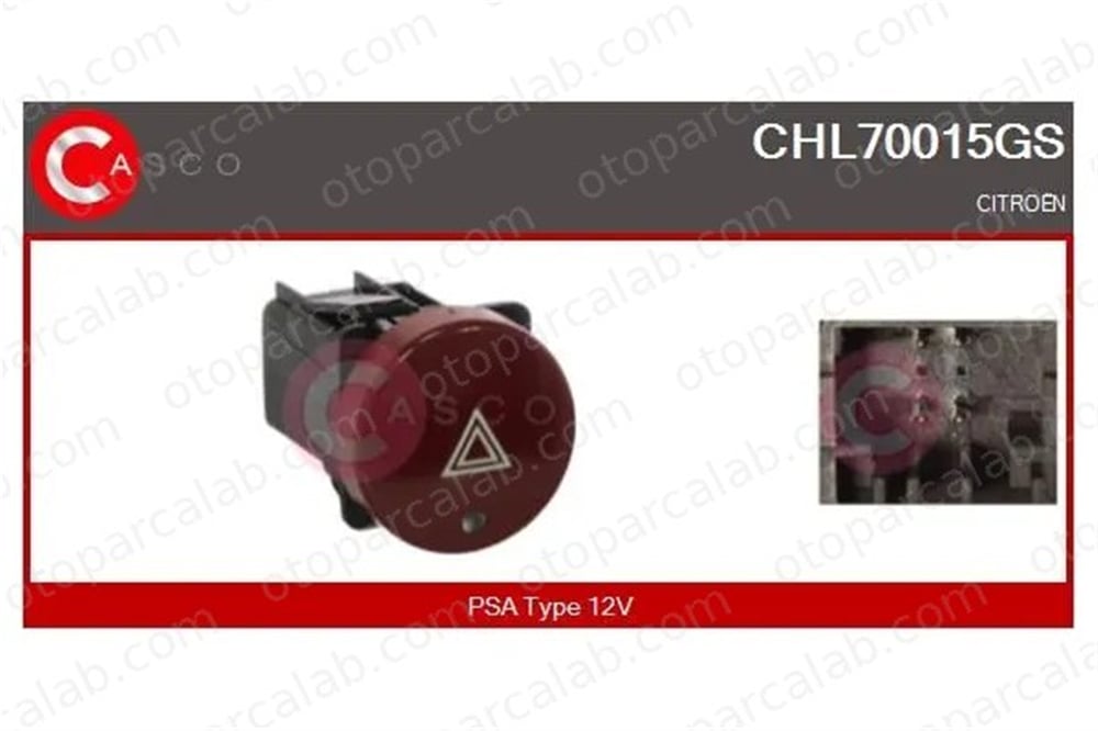 PSA ORJINAL 6554V6 Dörtlü Flaşör Düğmesi CITROËN BERLINGO / BERLINGO FIRST MPV BERLINGO / BERLINGO FIRST Kasa/büyük limuzin 6554V6