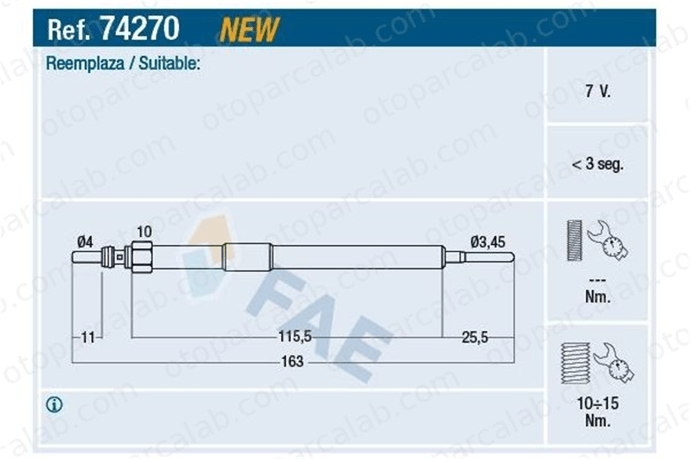 PSA ORJINAL 93198739 Isıtma Bujisi OPEL MOVANO B Panelvan/Van MOVANO B Platform şasi 93198739 1106500Q0C
