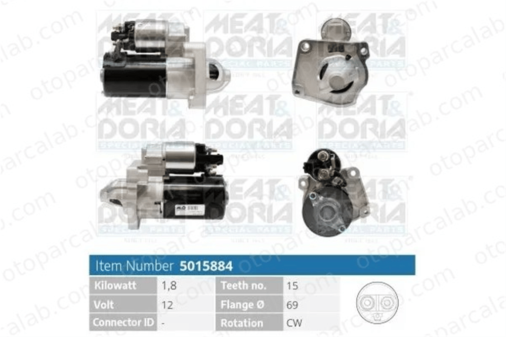 PSA ORJINAL 9674077280 Marş Dinamosu CITROËN DS3 Cabrio DS4 9674077280 1628564780