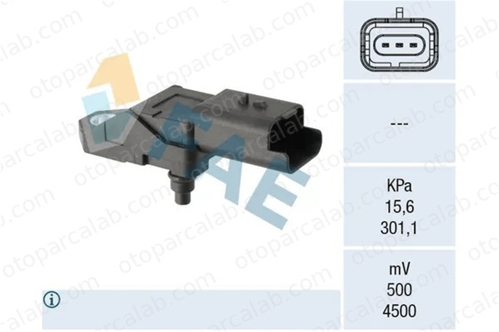 PSA ORJINAL 9675320480 MAP Sensörü CITROËN C3 AIRCROSS II C4 CACTUS Van 9675320480