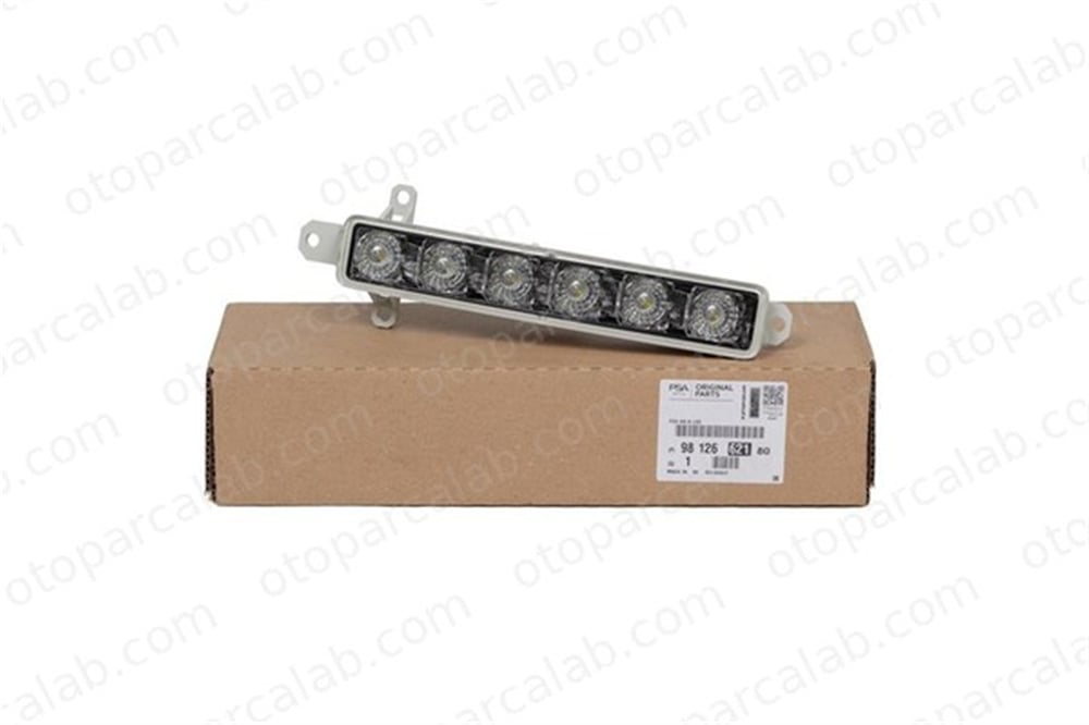 PSA ORJINAL 9812662180 Gündüz Farı Sağ veya Sol PEUGEOT PARTNER TEPEE CITROËN BERLINGO Kasa/büyük limuzin 9812662180 9812662280