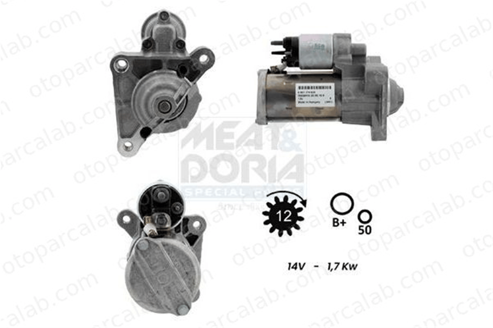 PSA ORJINAL 9826048080 Marş Dinamosu OPEL COMBO Kasa/büyük limuzin PEUGEOT PARTNER Kasa/büyük limuzin 9826048080 1624820580
