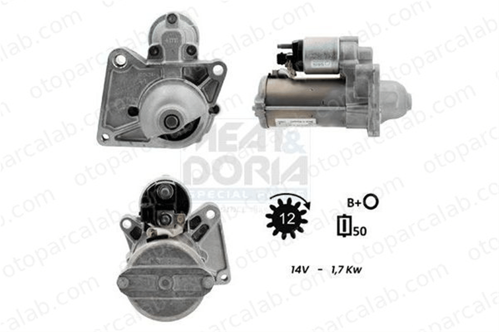 PSA ORJINAL 9830507480 Marş Dinamosu OPEL GRANDLAND / GRANDLAND X PEUGEOT 508 II 9830507480 1638463780