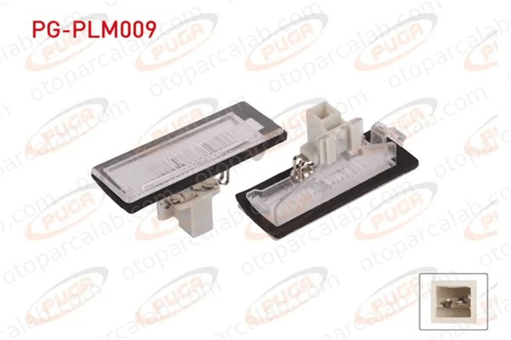 PUGA PG-PLM009 Plaka Lambası FIAT DOBLO Cargo DOBLO Minibüs/Otobüs 51810675 1224012